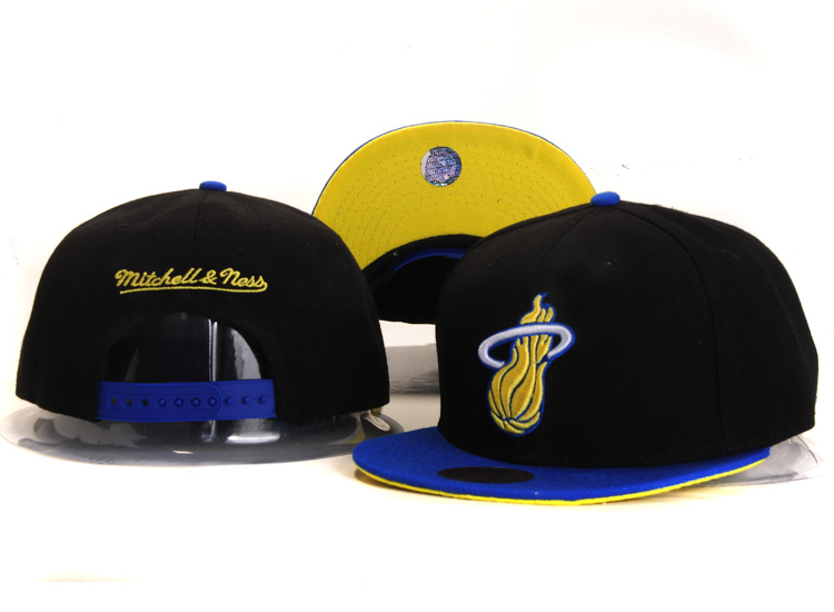 NBA Miami Heat MN Snapback Hat #89